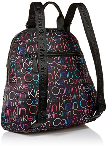 Calvin Klein Black Purse Handbag Large Tote Faux Vegan Leather RN 54163 CA  57151 | eBay